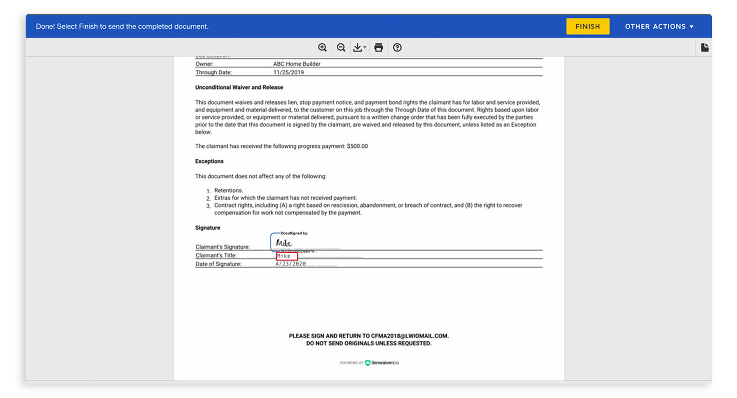 notarized-lien-waivers-with-docusign
