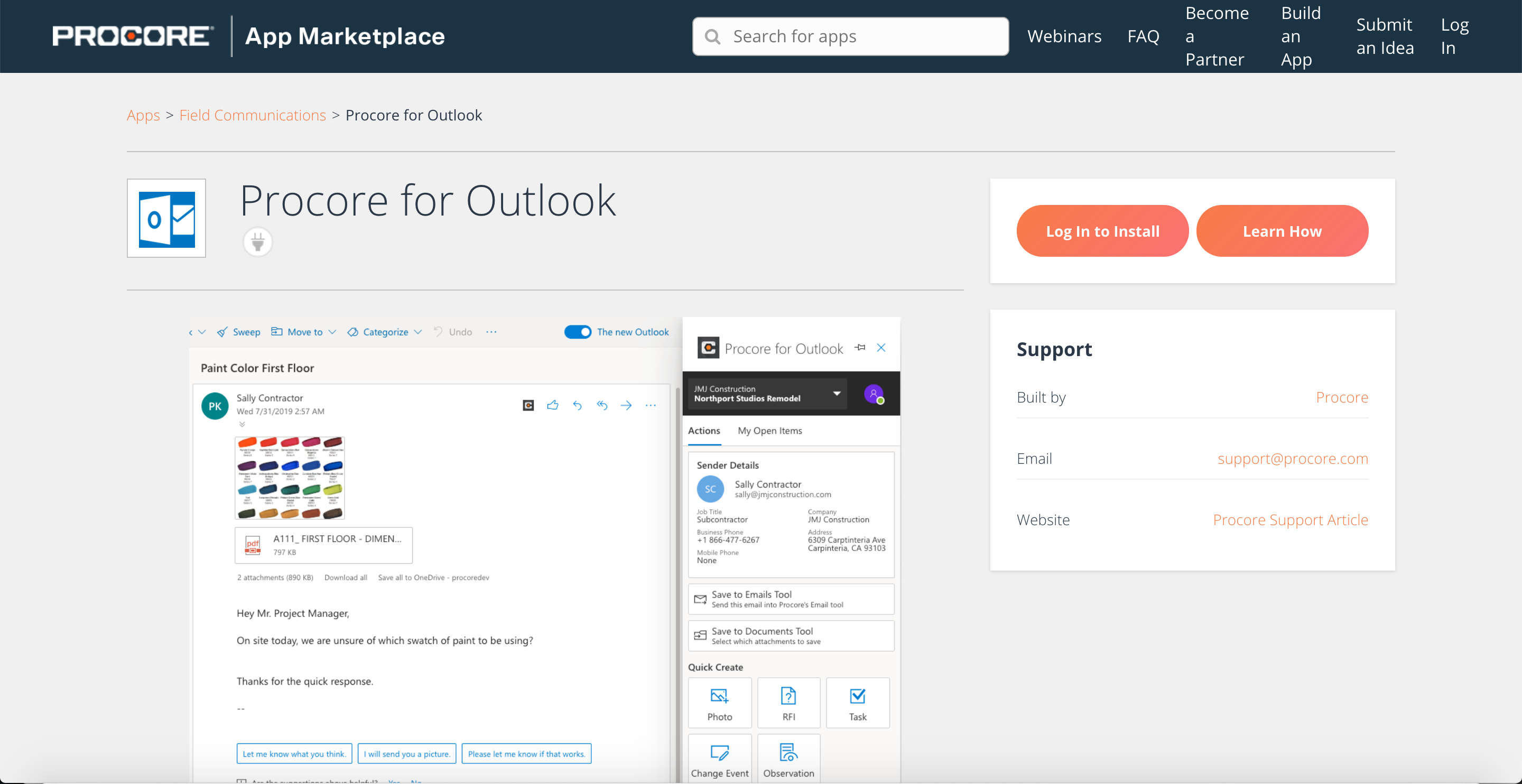 procore-for-outlook