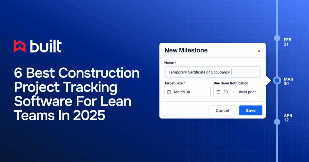 Open Graph Image- construction project tracking software