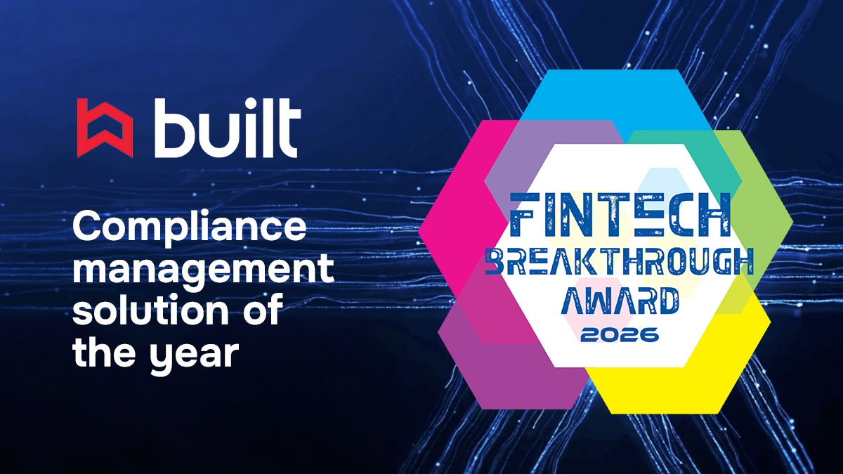 Built Wins “Compliance Management Solution of the Year” Designation | Built